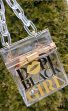 Load image into Gallery viewer, Dope Black Girl Acrylic Purse
